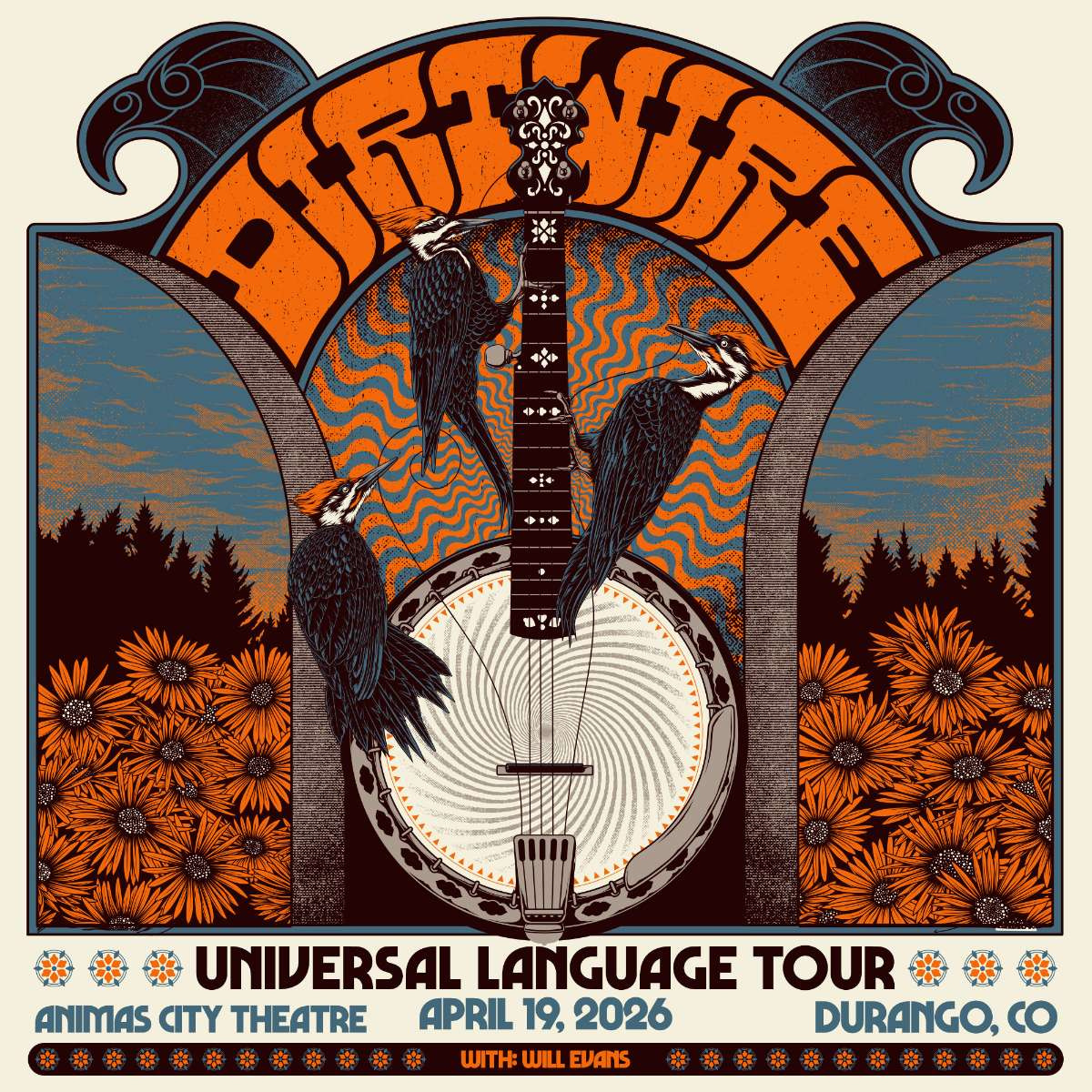 Dirtwire: Universal Language Tour w/ Will Evans | Animas City Theatre